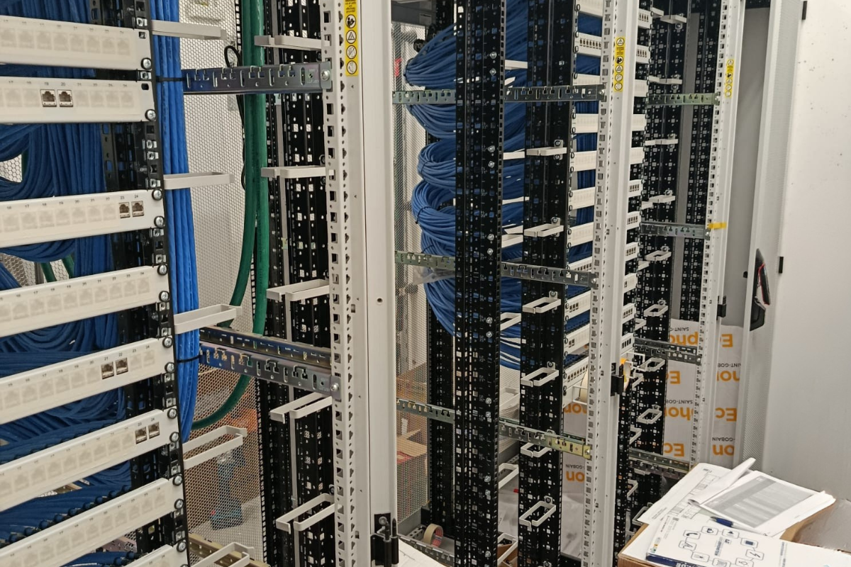 EL-PAL Referenz – Netzwerkverkabelung Rechenzentrum